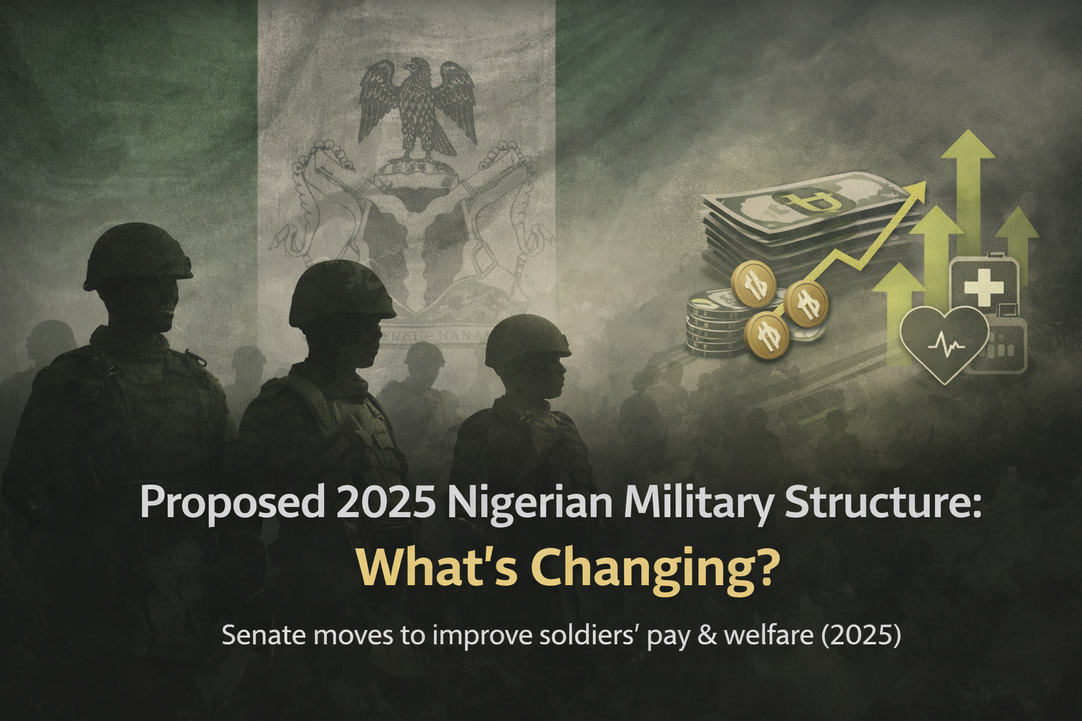Newly Proposed Salary Structure for the Nigerian Military (2025): What You Must Know