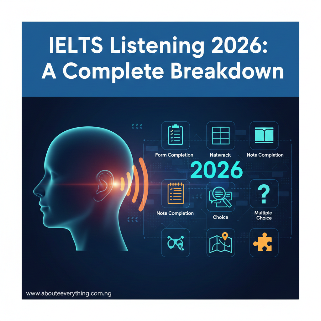 Detailed Breakdown of IELTS Listening Question Types (With Examples)
