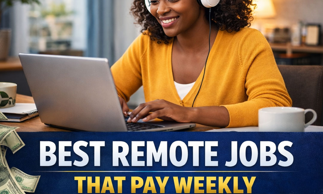 Best remote jobs that pay weekly (Complete Guide for 2026)
